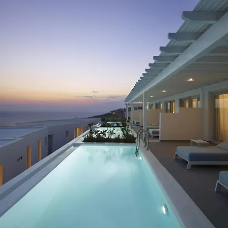 Hotell Epic Blue Mykonos Houlakia (Mykonos)